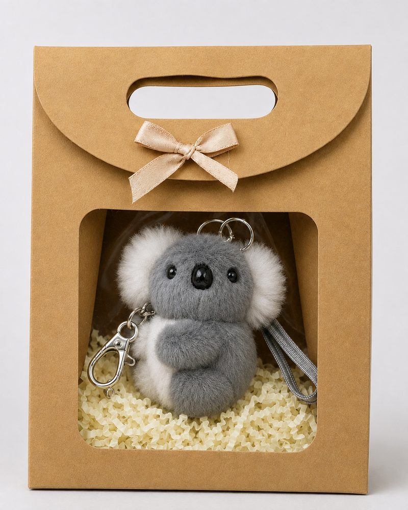 Live preview of your customised HaloZen plush, gift-boxed